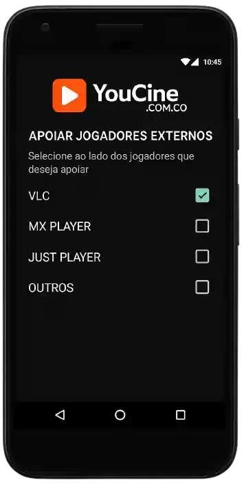Soporte para jugadores externos